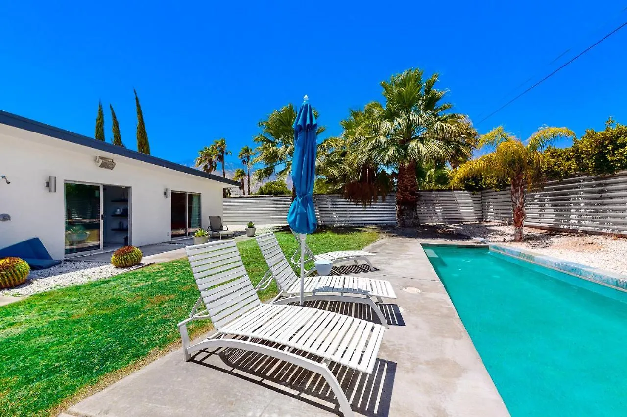 Poolside Modern Wexler Permit# 1261 Vila Palm Springs Casa de Férias